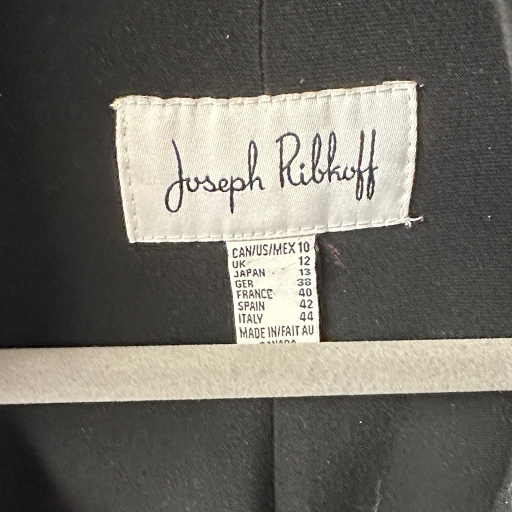 Joseph Ribkoff Classic Black Blazer - Picture 2 of 8